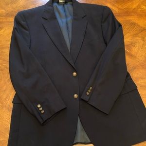 Classic navy blue blazer Jos A Bank size 43 R